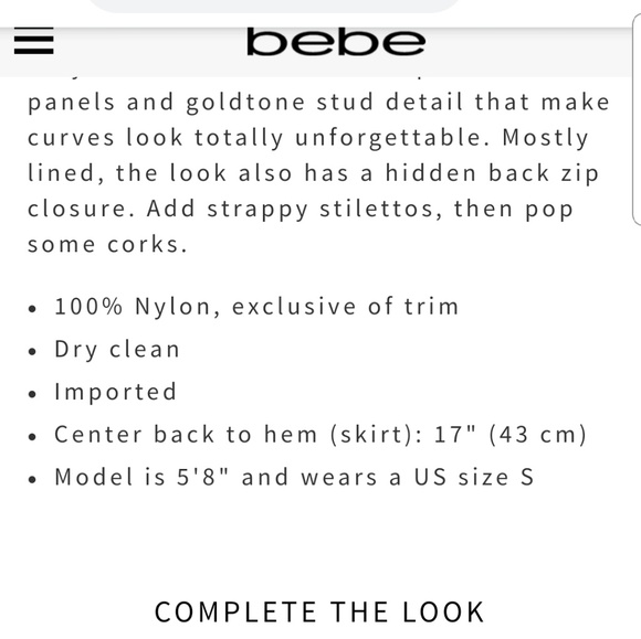 Bebe sequin sheath dress - Picture 5 of 5